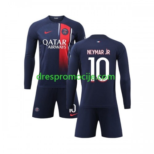 Paris Saint-Germain Neymar Jr Dres Dječji Domaći 2023/2024 Dugim Rukavima Paris Saint-Germain Neymar Jr Dres Dječji Domaći 2023/2024 Dugim Rukavima